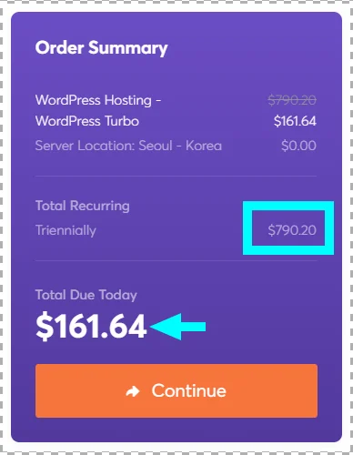 결제할 최종금액 확인하기